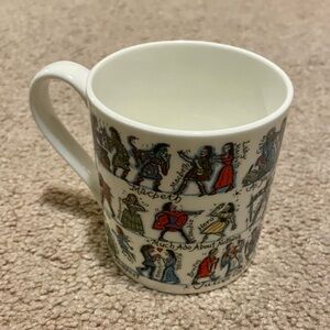 Picturemaps English Mug by Pete and Marianne Smith - Shakespeare Illustrated